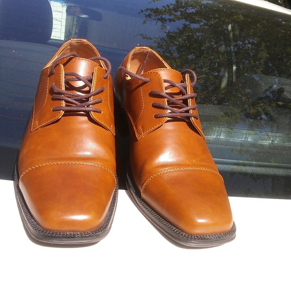 Mens Alfani Brown laceups shoes